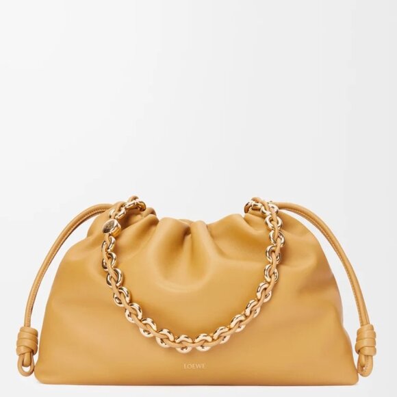 Loewe Medium Flamenco Bag in Sahara colour - Picture 3 of 11